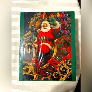 Christmas Party 27x39 1000Pc Jigsaw Puzzle, Santa & Sleigh